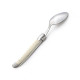 Box of 6 white Laguiole coffee spoons - Image 2670