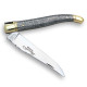 Laguiole knife with iron cristallium handle - Image 1974