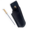 Finest quality leather sheath for Laguiole with sharpener