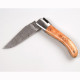 Laguiole Gentleman juniper wood Damascus blade - Image 209