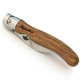 Mushroom Laguiole knife with wood pencil case - Image 2351