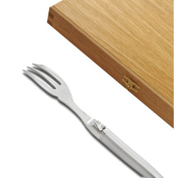 Prestige range Laguiole Cake forks sandblasted finish